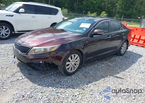 2014 Kia Optima Ex из США, поврежденный, VIN 5XXGN4A7XEG327224